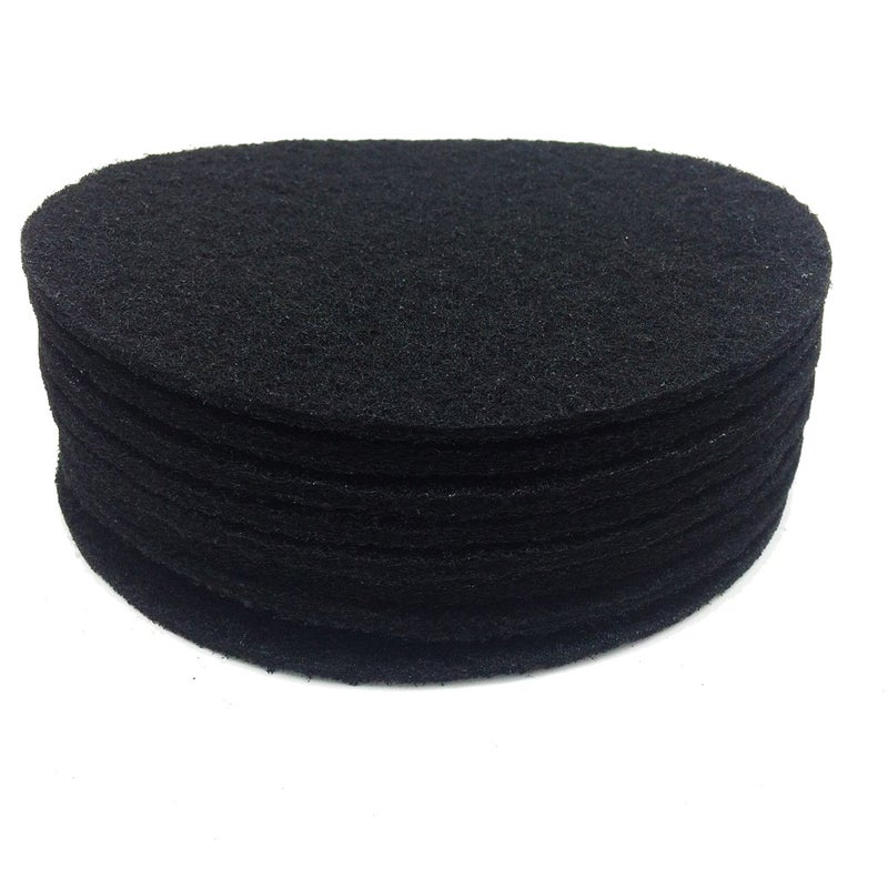 Beacozofu 7.25inch Kitchen Compost Bin Charcoal Filter Replacements, Compost Pail Replacement Carbon Filters 7.25 inch, Round - Image 2